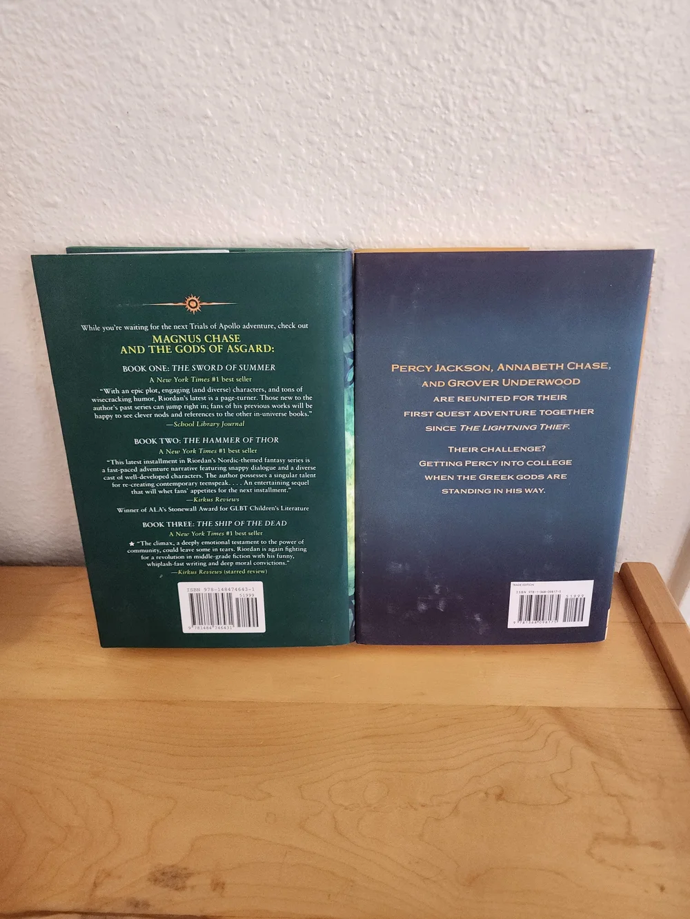 Rick Riordan Book Set - The Trails Of Apollo And Percy Jackson - Hardcover